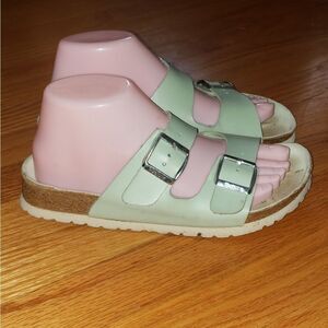 Betula By Birkenstock Green sandals